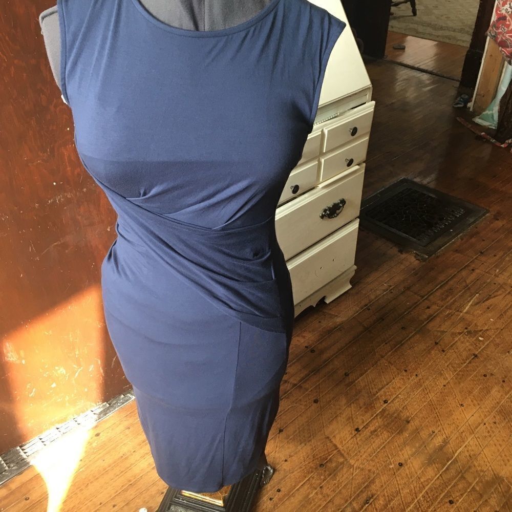 Kut from the Kloth knit drape waist business casual dress